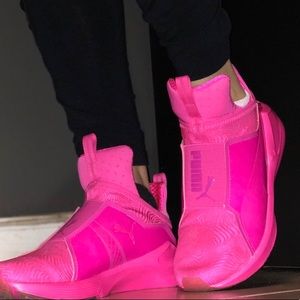 hot pink puma fierce